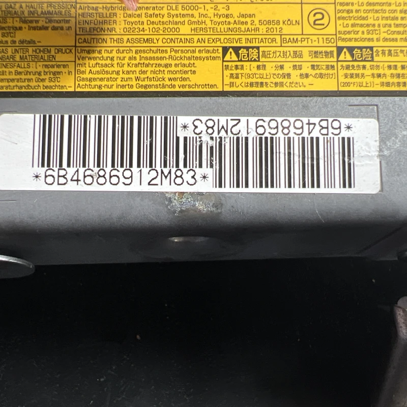 Airbag genunchi sofer / Toyota Prius Prius 3 2012 / Interior