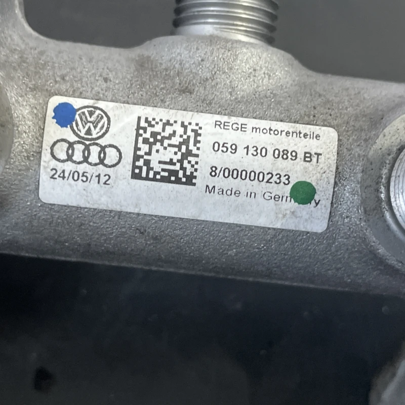 Rampa injectoare cu senzor / Audi A6 Allroad C7 2013 / Motor, racire si evacuare