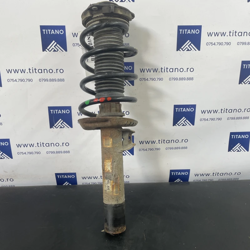 Amortizor telescop cu arc stanga fata / Volkswagen Tiguan 5N facelift 2012 / Directie si suspensie