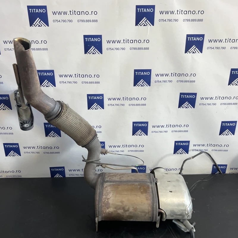Filtru de particule DPF / Volkswagen Tiguan 5N facelift 2012 / Motor, racire si evacuare