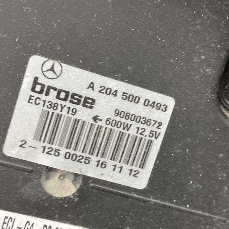 Electroventilator / Mercedes-Benz E Class W213 2016 / Motor, racire si evacuare