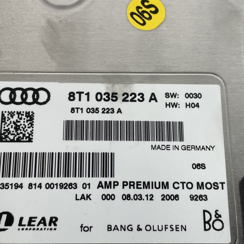 Amplificator audio / Audi Q5 8R 2012 / Audio si electronice