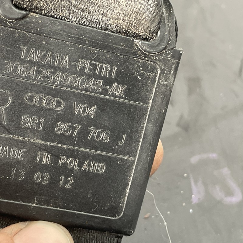 Centura dreapta fata / Audi Q5 8R 2012 / Interior