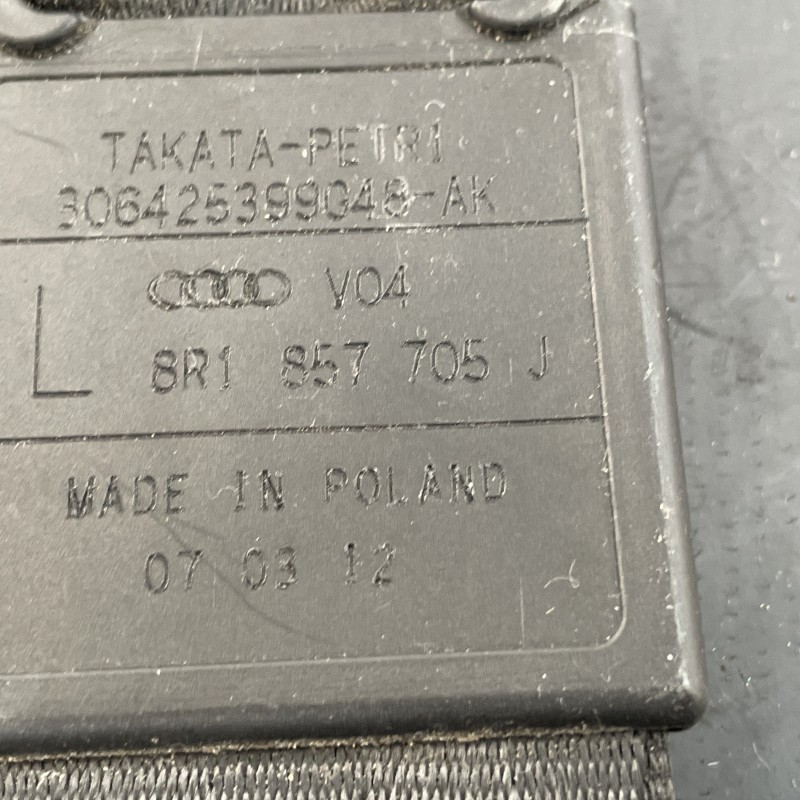 Centura stanga fata / Audi Q5 8R 2012 / Interior