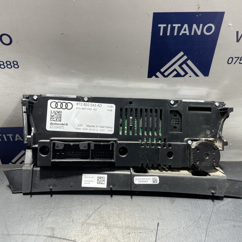 Panou climatronic / Audi Q5 8R 2012 / Climatizare