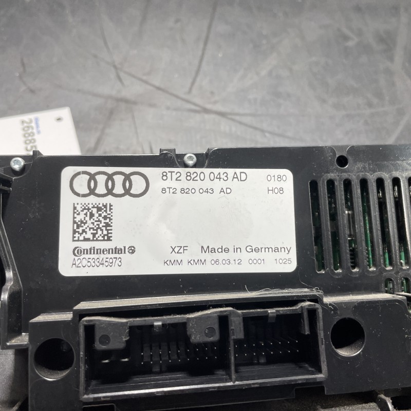 Panou climatronic / Audi Q5 8R 2012 / Climatizare