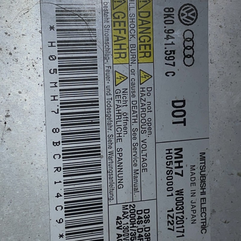 Balast droser xenon / Audi Q5 8R 2012 / Caroserie, oglinzi si faruri