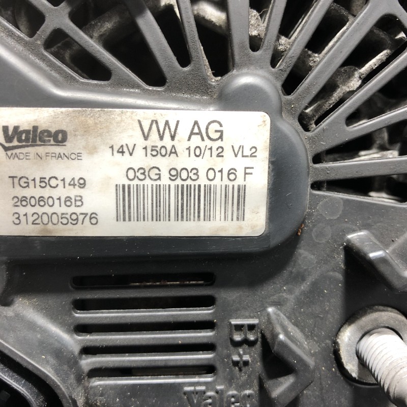 Alternator / Audi Q5 8R 2012 / Motor, racire si evacuare
