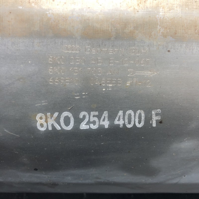 Catalizator / Audi Q5 8R 2012 / Motor, racire si evacuare