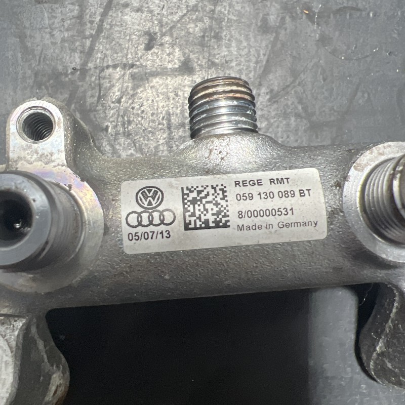 Rampa injectoare cu senzor / Audi A6 C7 2013 / Motor, racire si evacuare