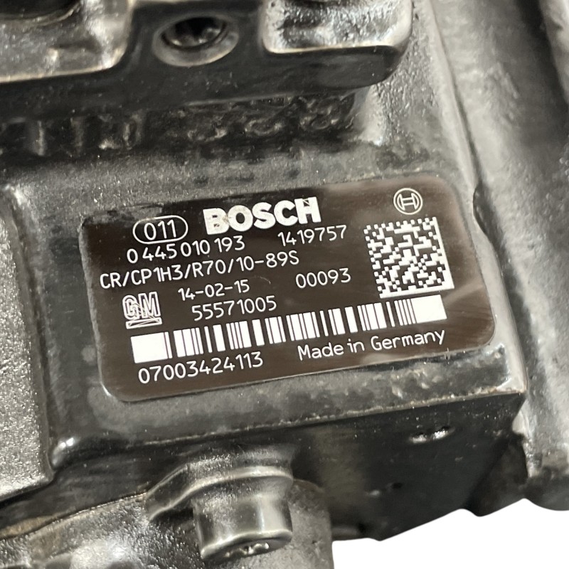 Pompa de injectie inalte / Opel Zafira C 2014 / Motor, racire si evacuare