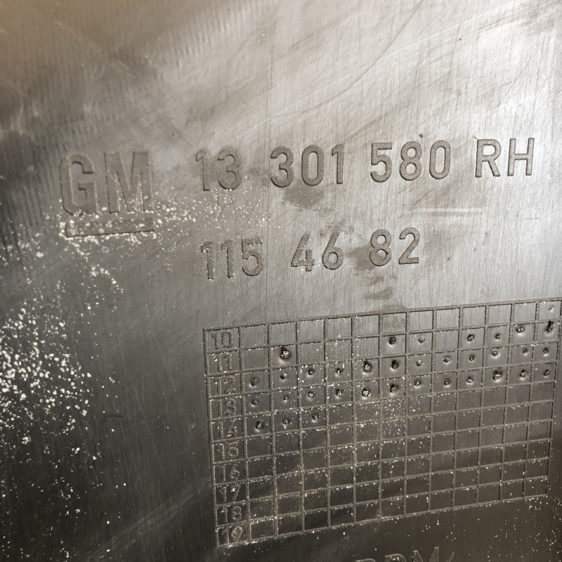 Carenaj dreapta spate / Opel Zafira C 2014 / Caroserie, oglinzi si faruri