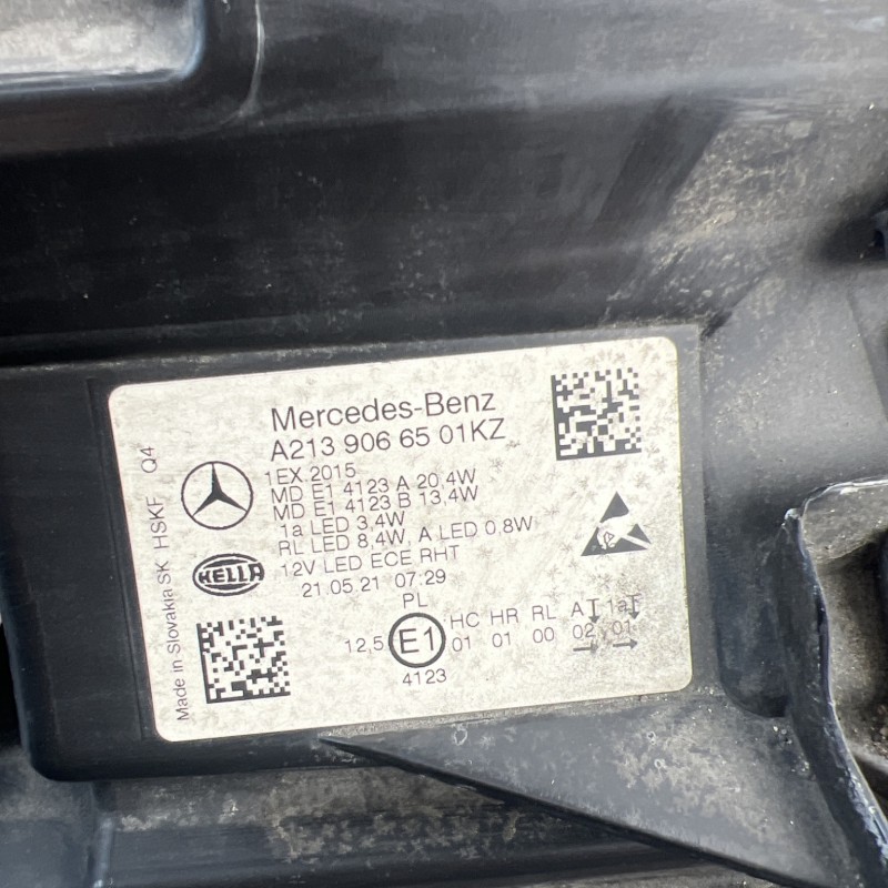 Far stanga led / Mercedes-Benz E Class W213 2020 / Caroserie, oglinzi si faruri