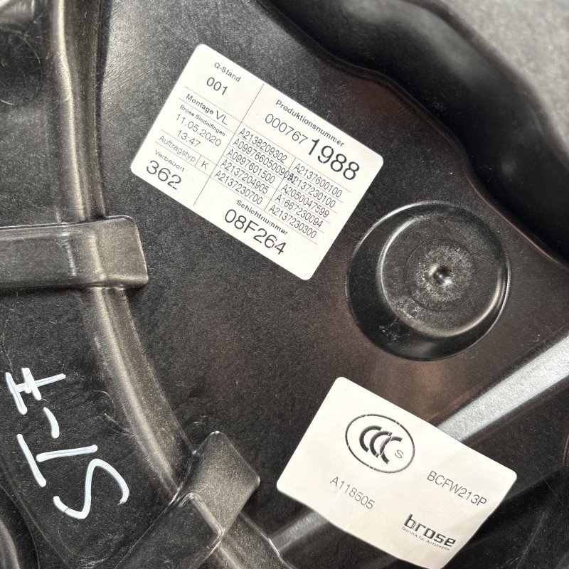 Macara geam stanga fata / Mercedes-Benz E Class W213 2020 / Caroserie, oglinzi si faruri