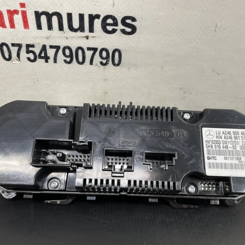 Panou climatronic / Mercedes-Benz A Class W169 2012 / Climatizare