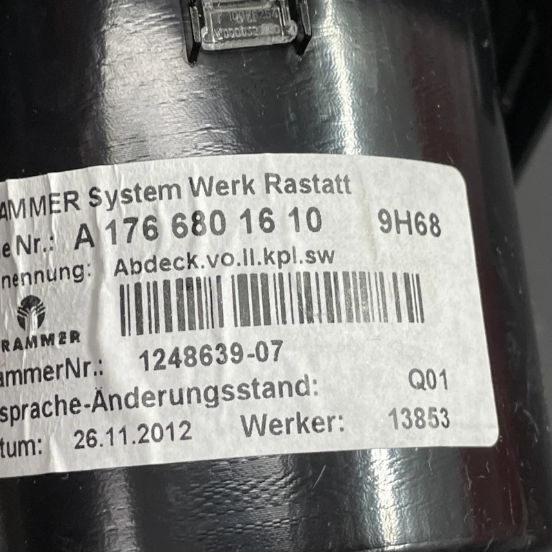Suport pahar / Mercedes-Benz A Class W169 2012 / Interior