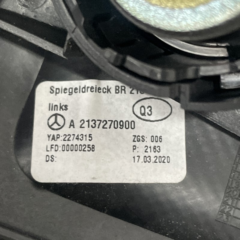 Tweeter stanga / Mercedes-Benz E Class W213 2020 / Audio si electronice