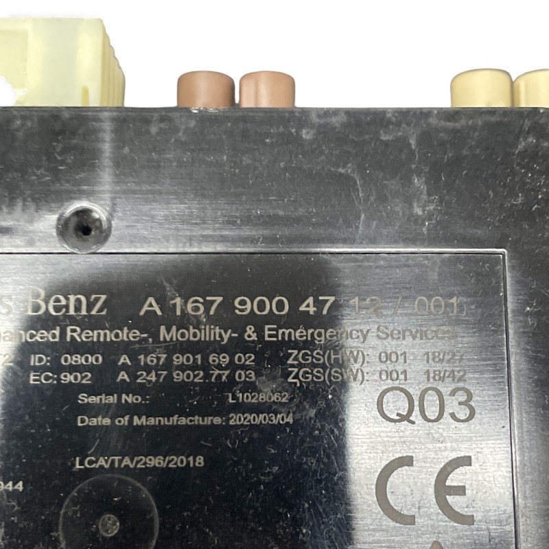 Modul bluetooth / Mercedes-Benz E Class W213 2020 / Audio si electronice