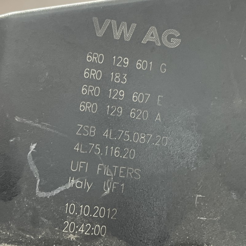 Carcasa filtru aer / Volkswagen Polo 6R 2013 / Motor, racire si evacuare