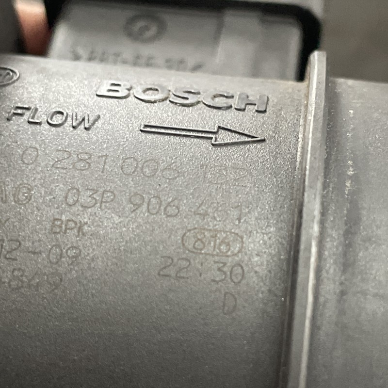 Debitmetru aer / Volkswagen Polo 6R 2013 / Motor, racire si evacuare