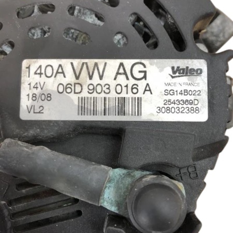 Alternator / Volkswagen Passat B6 2008 / Motor, racire si evacuare