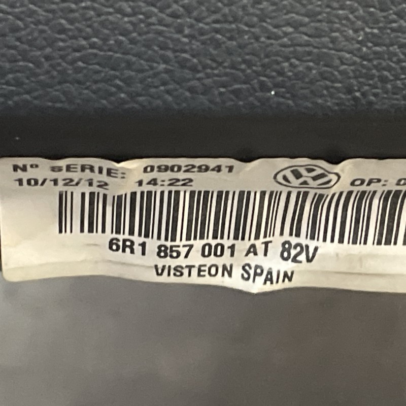 Plansa bord / Volkswagen Polo 6R 2013 / Interior