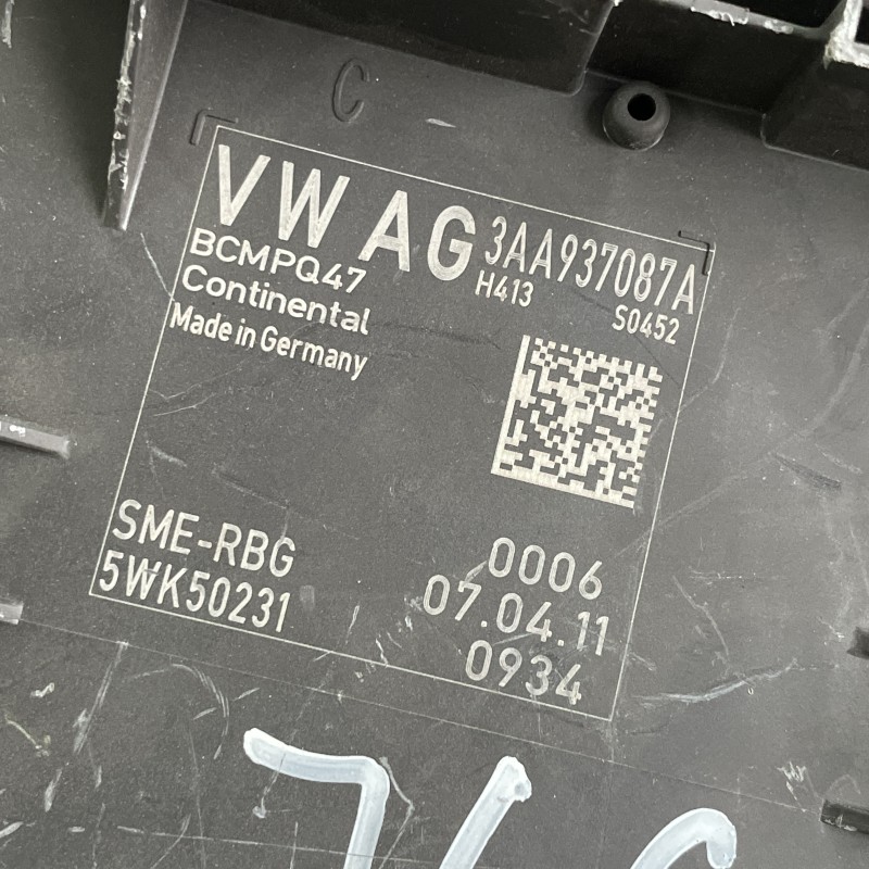 Calculator confort bcm / Volkswagen Passat CC 2011 / Audio si electronice