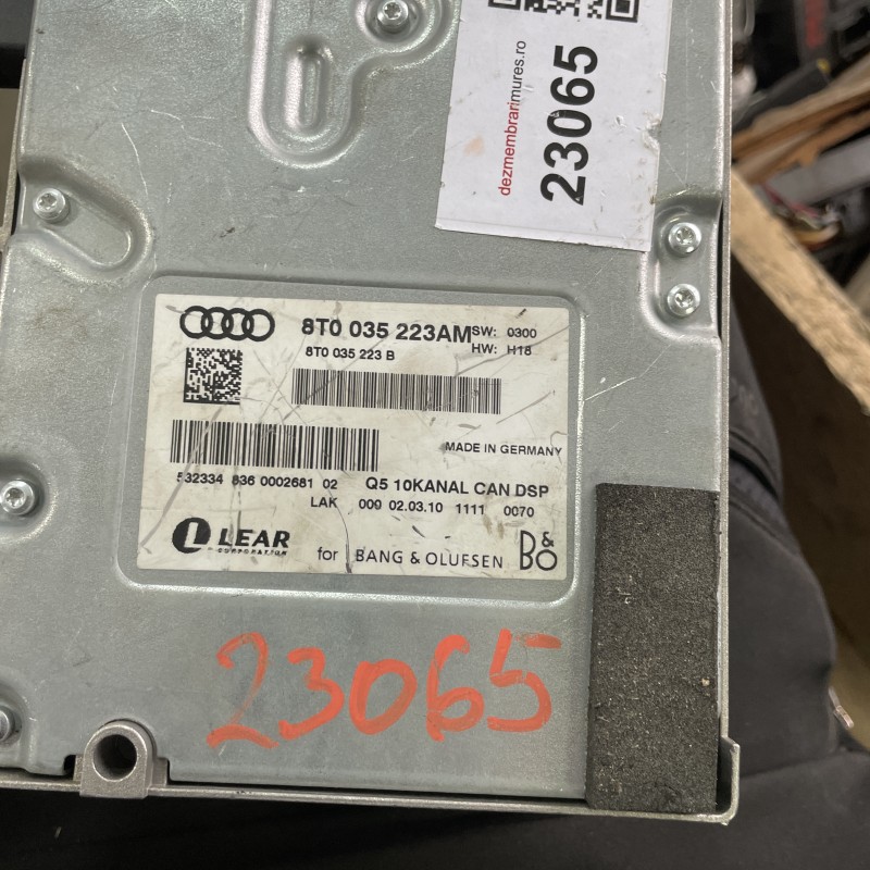 Amplificator audio / Audi Q5 8R 2010 / Audio si electronice