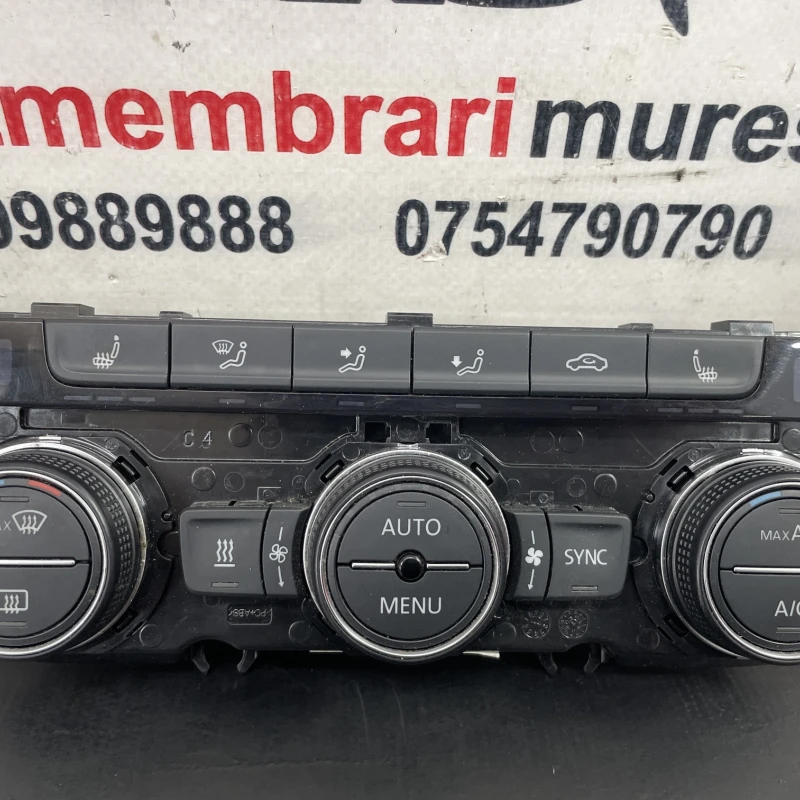 Panou climatronic cu webasto / Volkswagen Passat B8 2016 / Climatizare