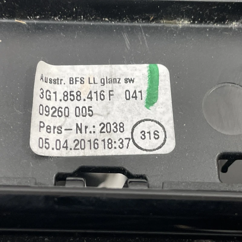 Grila aer bord / Volkswagen Passat B8 2016 / Interior