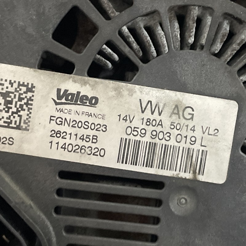 Alternator / Audi A6 C7 2015 / Motor, racire si evacuare