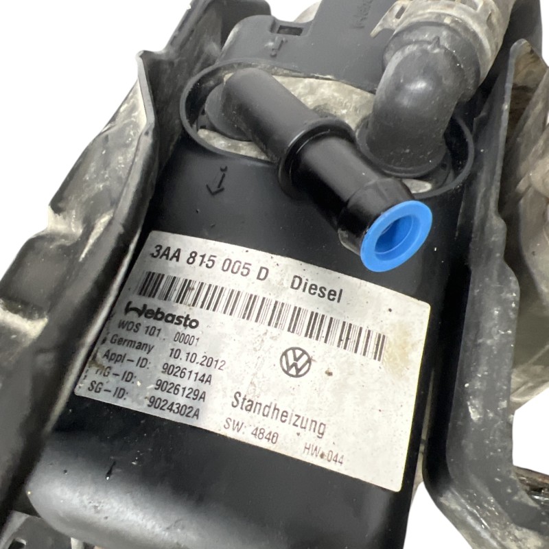 Webasto / Volkswagen Passat B7 2013 / Climatizare