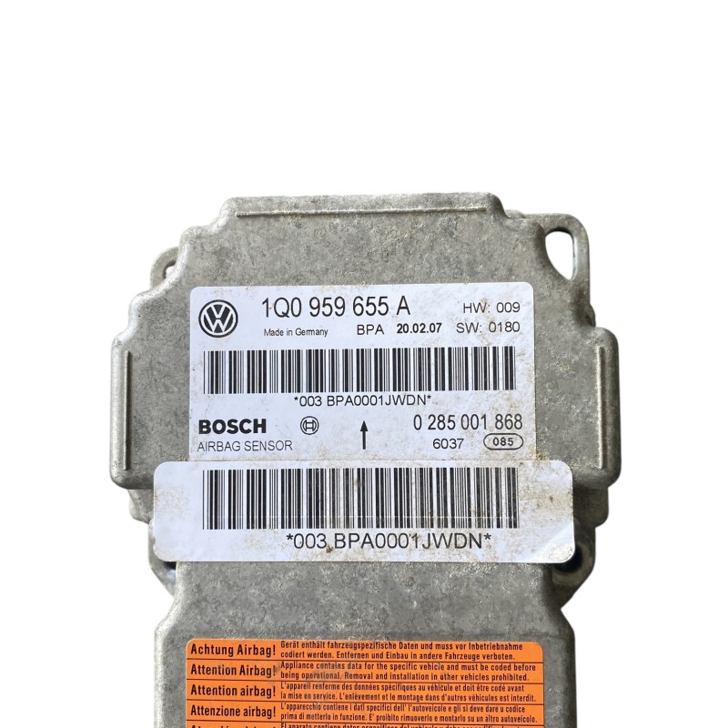 Calculator airbag / Volkswagen Eos 1F 2007 / Audio si electronice