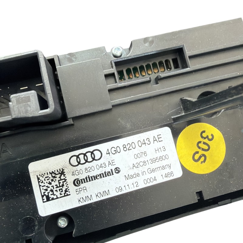 Panou climatronic / Audi A6 Allroad C7 2013 / Climatizare