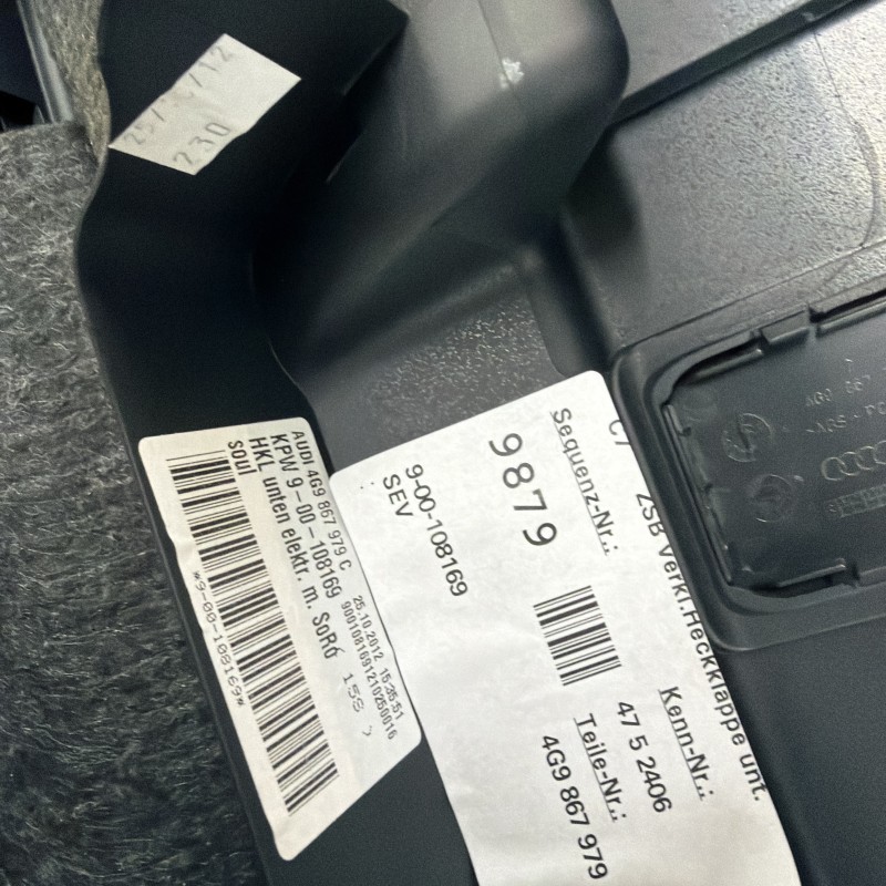 Ornament haion / Audi A6 Allroad C7 2013 / Interior