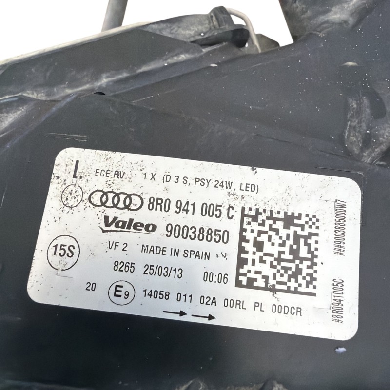 Far stanga xenon / Audi Q5 8R 2013 / Caroserie, oglinzi si faruri
