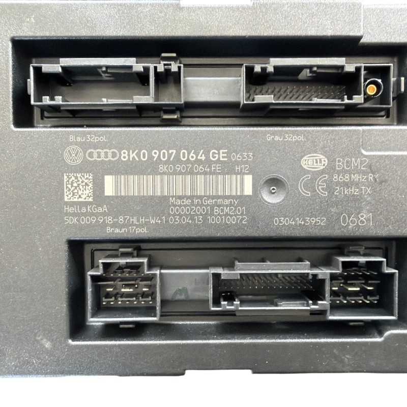 Calculator confort bcm / Audi Q5 8R 2013 / Audio si electronice