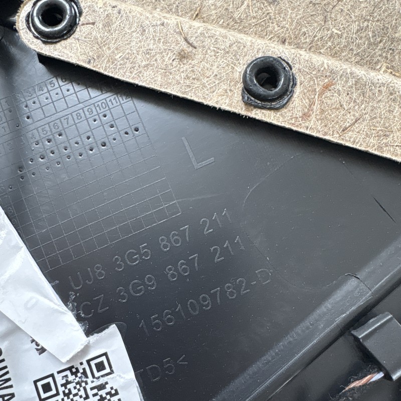 Panou tapiterie usa stanga spate / Volkswagen Passat B8 2017 / Interior