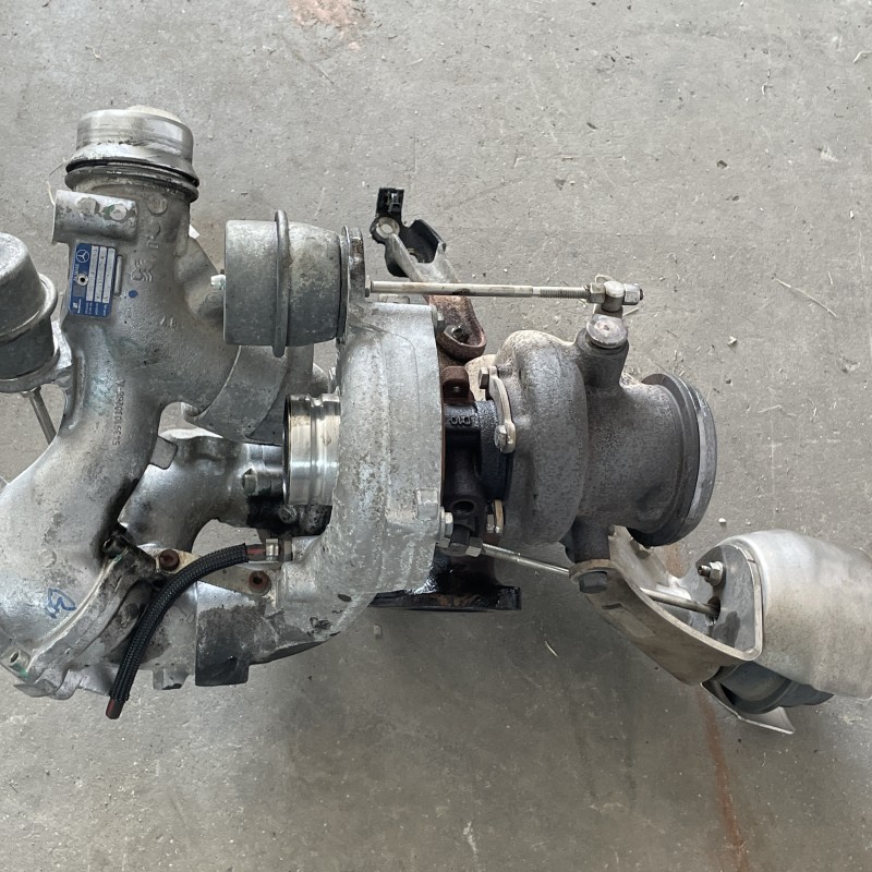 Turbosuflanta turbo turbina / Mercedes-Benz C Class W204 2012 / Motor, racire si evacuare