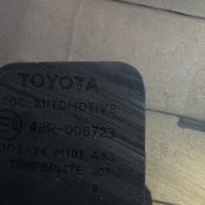 Geam stanga spate / Toyota Yaris XP130 facelift 2016 / Caroserie, oglinzi si faruri