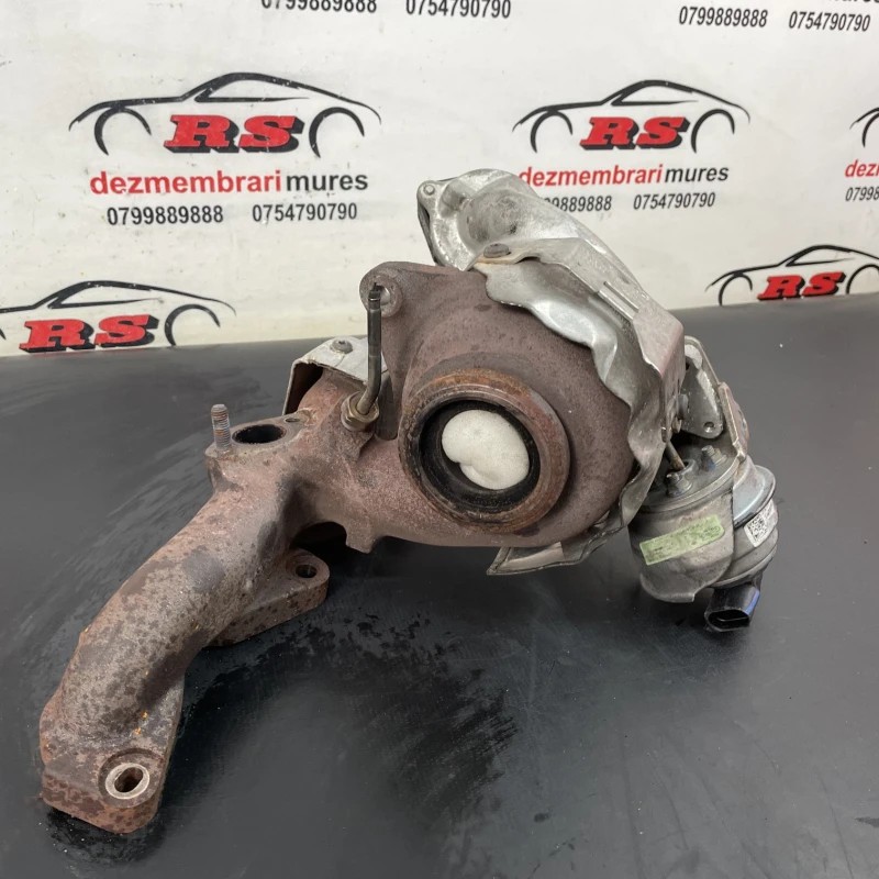 Turbosuflanta turbo turbina / Volkswagen Passat B7 2012 / Motor, racire si evacuare