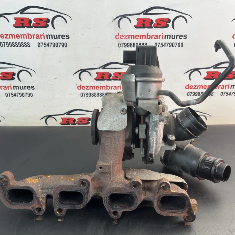 Turbosuflanta turbo turbina / Volkswagen Golf MK6 2011 / Motor, racire si evacuare