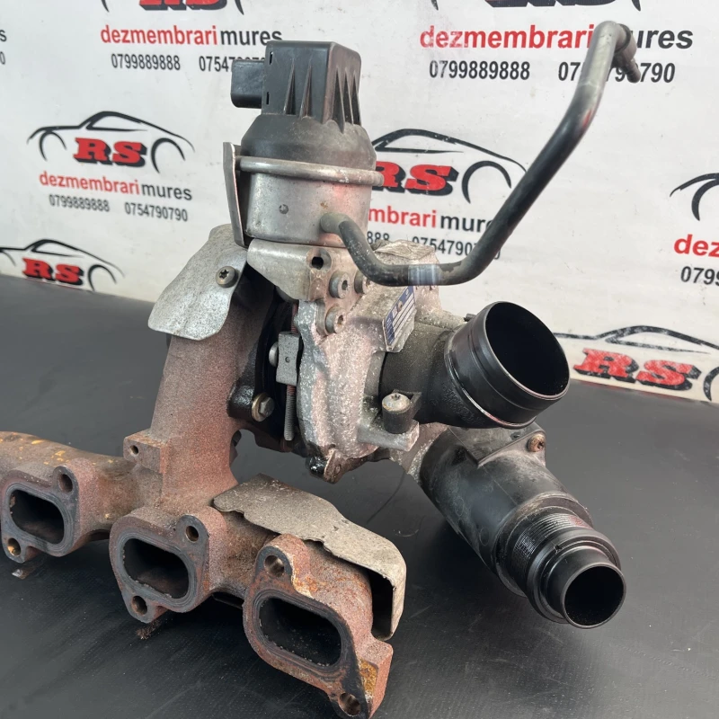Turbosuflanta turbo turbina / Volkswagen Golf MK6 2011 / Motor, racire si evacuare