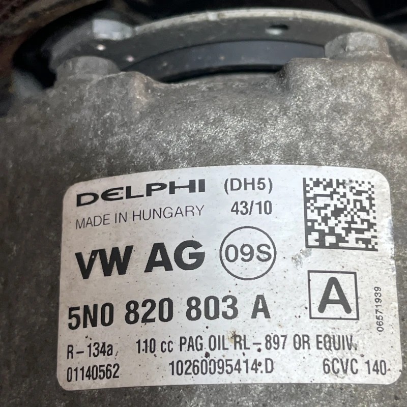 Compresor clima / Volkswagen Golf MK6 2011 / Climatizare