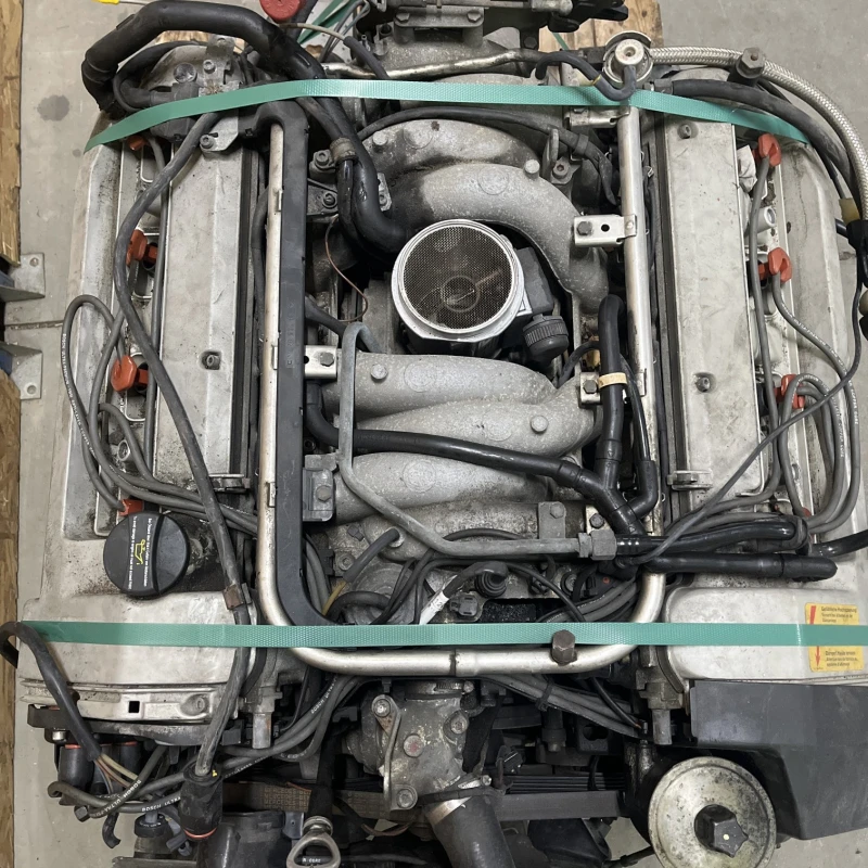 Motor complet cu accesorii. / Mercedes-Benz SL R129 1992 / Motor, racire si evacuare