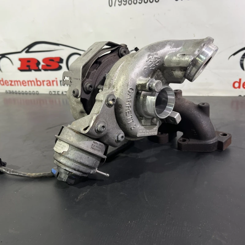 Turbosuflanta turbo turbina / Volkswagen Passat B7 2012 / Motor, racire si evacuare