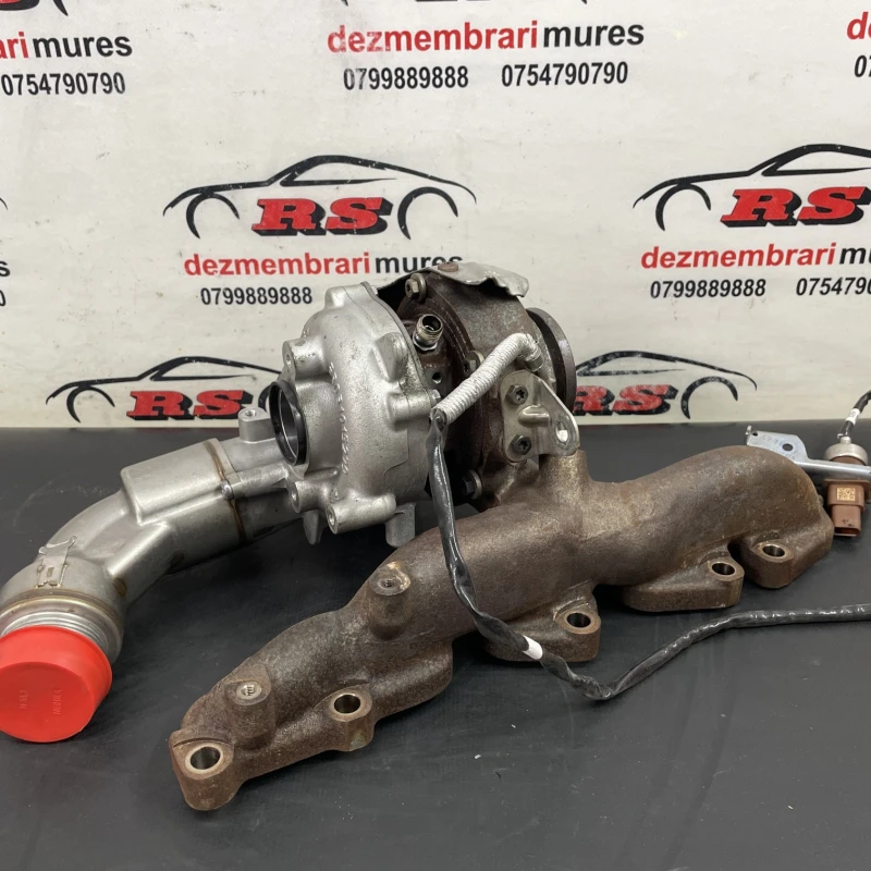 Turbosuflanta turbo turbina / Audi A4 B9 2018 / Motor, racire si evacuare