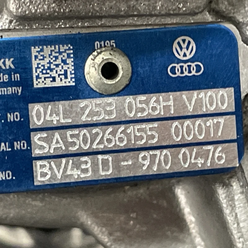 Turbosuflanta turbo turbina / Audi A4 B9 2018 / Motor, racire si evacuare