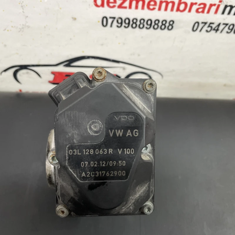 Clapeta de acceleratie / Volkswagen Passat B7 2012 / Motor, racire si evacuare