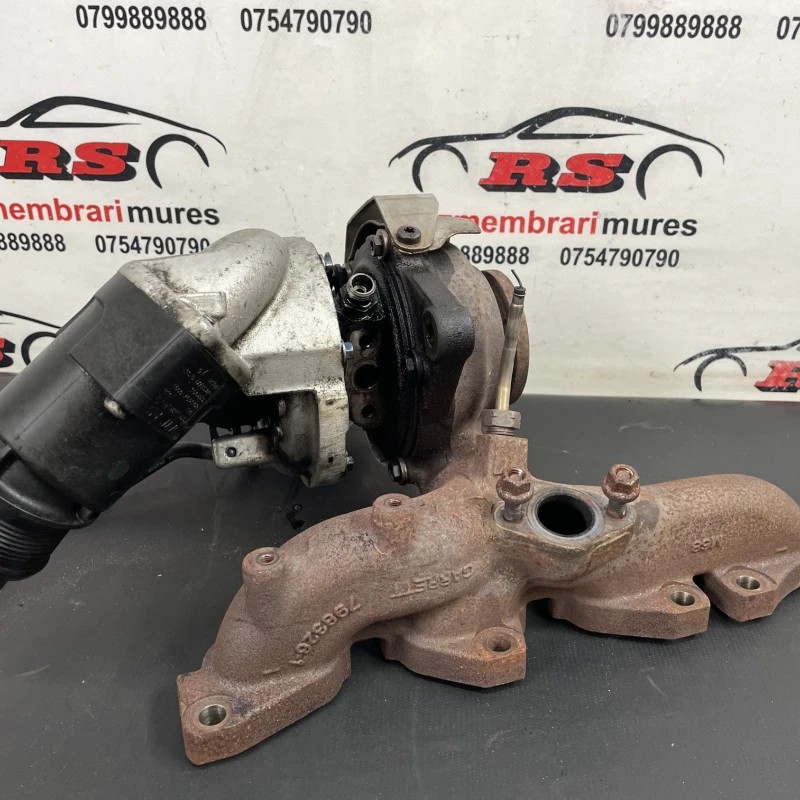 Turbosuflanta turbo turbina / Volkswagen Passat B7 2012 / Motor, racire si evacuare